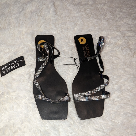 Emma New York Shoes - Nwt Emma New York Helena rhinestones sandals